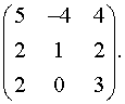 Линейная алгебра (2005). Задача 9. Вариант 11. Линейная алгебра (2005). Задача 9. Вариант 11.